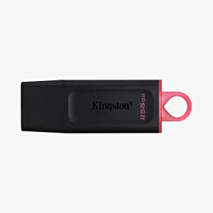 KINGSTON - 128GB USB3.2 GEN1 DATATRAVELER EXODIA M (BLACK + RED) (Canon L.P.I. 0,24€ Incluido) (Ref.DTXM/128GB)
