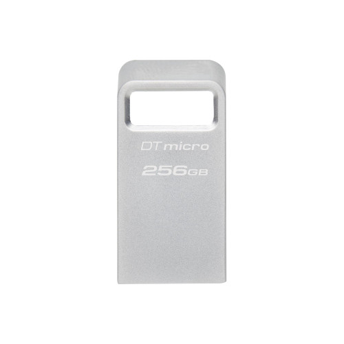 KINGSTON - 256GB DATATRAVELER MICRO 200MB/S METAL USB 3.2 GEN 1 (Canon L.P.I. 0,24€ Incluido) (Ref.DTMC3G2/256GB)