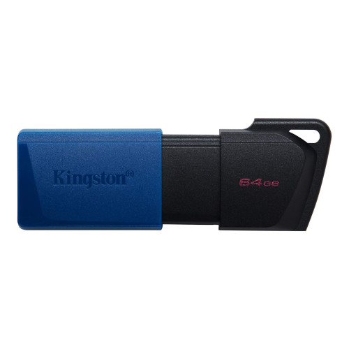 KINGSTON - Technology DataTraveler Exodia M unidad flash USB 64 GB USB tipo A 3.2 Gen 1 (3.1 Gen 1) Negro, Azul (Canon L.P.I. 0,24€ Incluido) (Ref.DTXM/64GB)