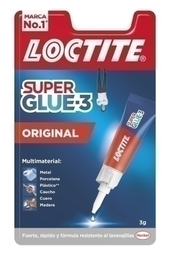 LOCTITE - PEGAMENTO INST. SUPER GLUE-3 3g (Ref.2056542/1579621)