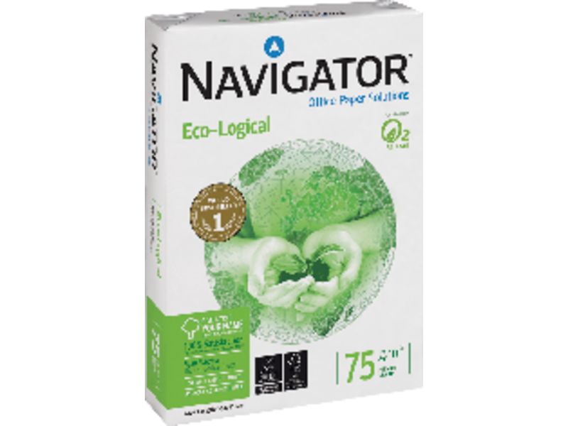 NAVIGATOR - Eco-Logical. Papel multifuncion 500h 75 g. A3 (Ref.2360PW)