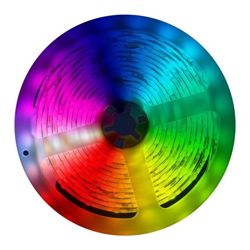 MUVIT - iO Tira LED WiFi Multicolor 5 metros compatible con asistentes de voz (Tasa RAEE includa) (Ref.MIOLST002)