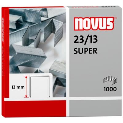 NOVUS - GRAPAS GRUESOS 23/13 GALVANIZADAS caja de 1000 (Ref.042-0533)