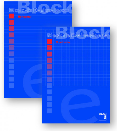 PACSA - BLOCK DE EVALUACIONES A4 50h CUADRIC.4x4 (Ref.18705)