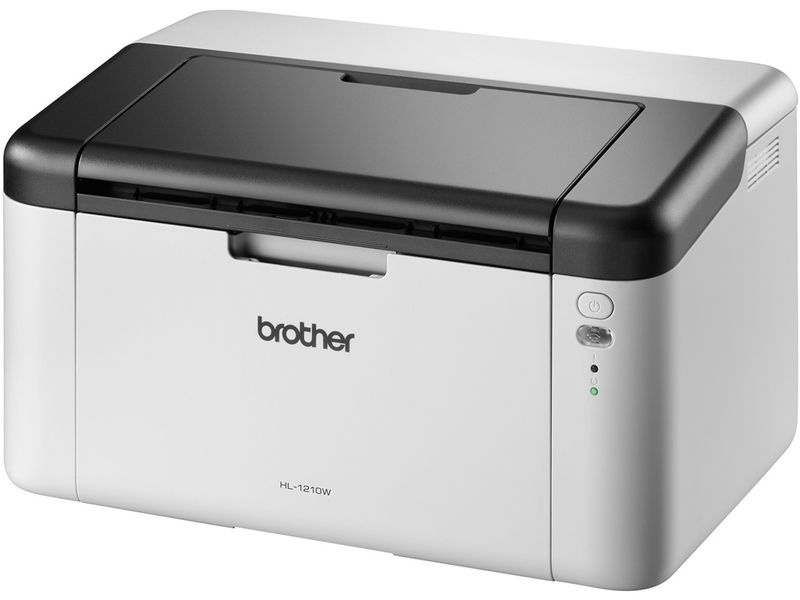 BROTHER - Impresora Láser Monocromo A4/2400 x 600 ppp/20ppm/Blanca HL-1210W (CANON L.P.I. 4,5€ Incluido) (Ref.HL1210W)