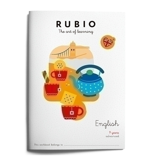 RUBIO - CUADERNO A4 in ENGLISH ADVANCED 9 (Ref.RE9A)