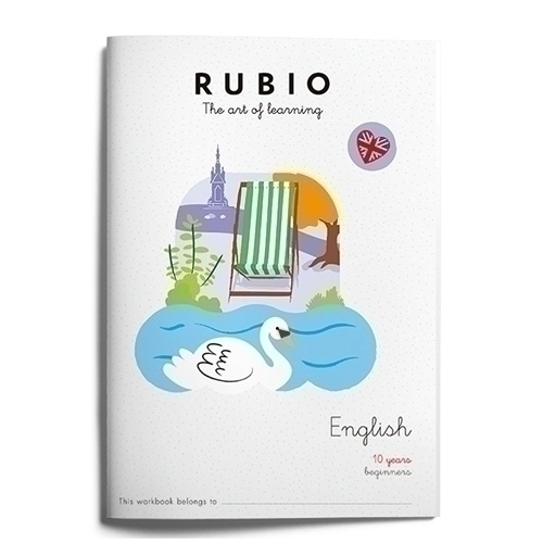 RUBIO - CUADERNO A4 in ENGLISH BEGINNERS 10 (Ref.RE10B)