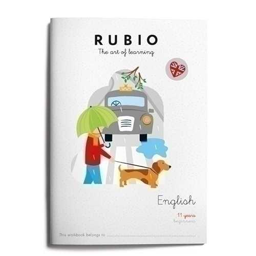 RUBIO - CUADERNO A4 in ENGLISH BEGINNERS 11 (Ref.RE11B)