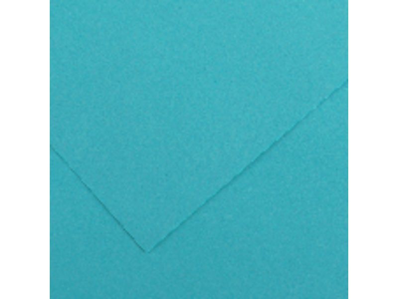 CANSON - Cartulina IRIS 50 Hojas A4 Azul turquesa 185 gr. (Ref.200040170)