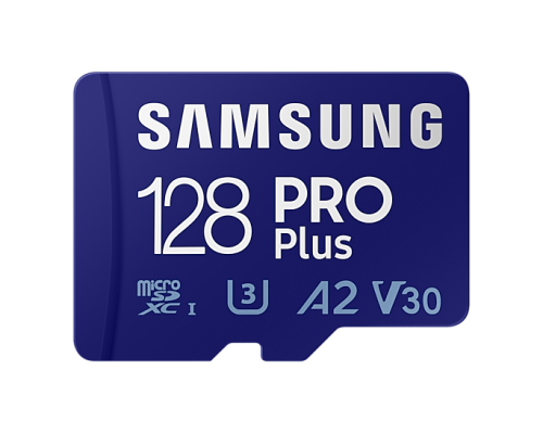 SAMSUNG - PRO Plus memoria flash 128 GB MicroSDXC UHS-I Clase 10 (Canon L.P.I. 0,24€ Incluido) (Ref.MB-MD128KA/EU)
