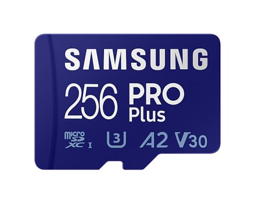 SAMSUNG - PRO Plus memoria flash 256 GB MicroSDXC UHS-I Clase 10 (Canon L.P.I. 0,24€ Incluido) (Ref.MB-MD256KA/EU)