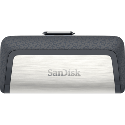 SANDISK - Ultra Dual Drive USB Type-C unidad flash USB 64 GB USB Type-A / USB Type-C 3.2 Gen 1 (3.1 Gen 1) Negro, Plata (Canon L.P.I. 0,24€ Incluido) (Ref.SDDDC2-064G-G46)