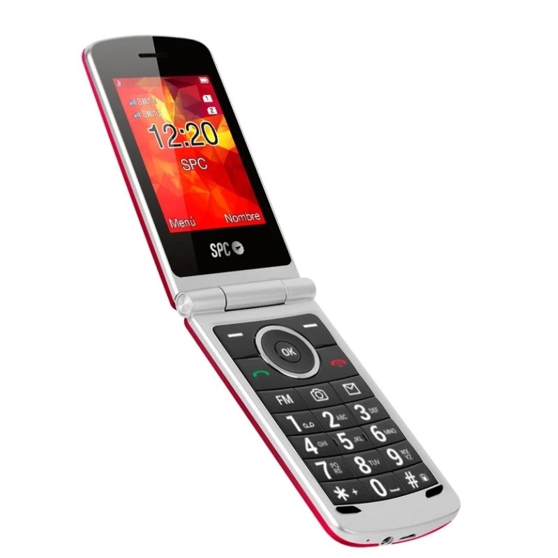 SPC - Opal Telefono Movil BT FM Rojo (Ref.2318R)