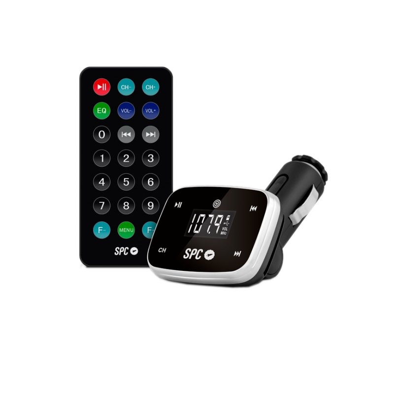 SPC - Reproductor MP3 Car SD USB Negro (Ref.8150N)