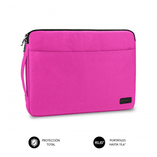 SUBBLIM - Funda Ordenador Urban Laptop Sleeve 15,6&quot; Pink (Ref.SUB-LS-0PS0003)