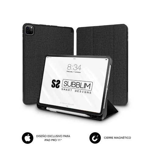 SUBBLIM - Funda Tablet Shock Case iPad Pro 11” 2021/20/18 Negro (Ref.SUBCST-5SC351)
