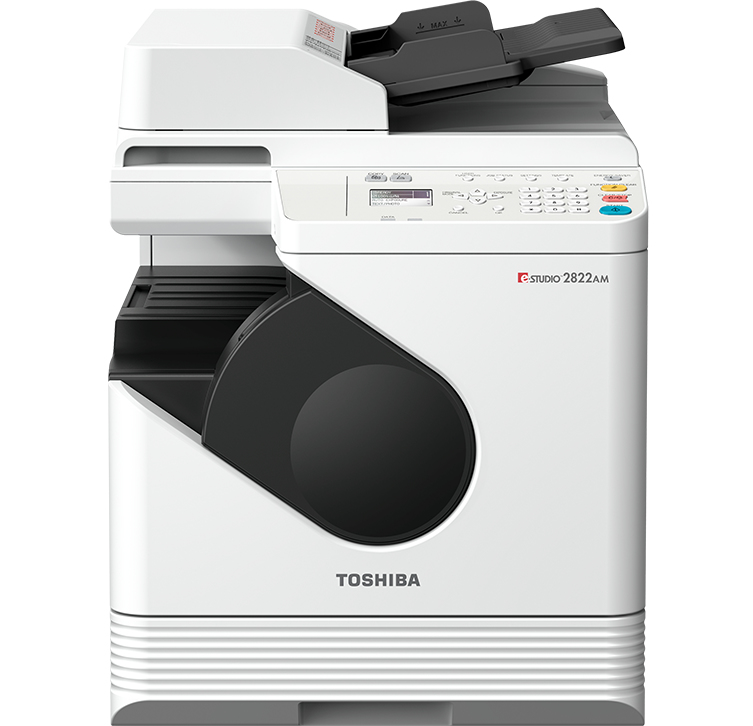 TOSHIBA - Multifuncion BN hibrido formato A4 con capacidad de A3 (Canon L.P.I. 5,25€ Incluido) (Ref.e-STUDIO2822AM)