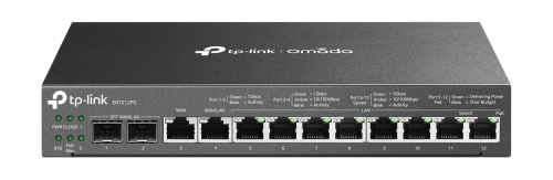 TP-LINK - router Gigabit Ethernet Negro (Ref.ER7212PC)