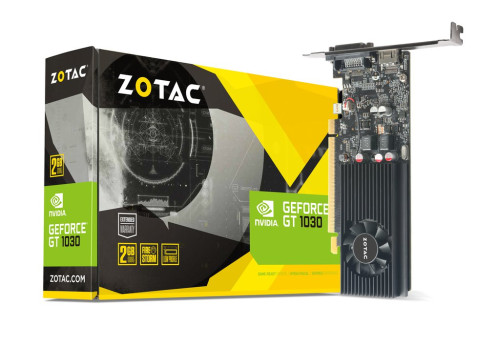 ZOTAC - tarjeta gráfica NVIDIA GeForce GT 1030 2 GB GDDR5 (Ref.ZT-P10300A-10L)