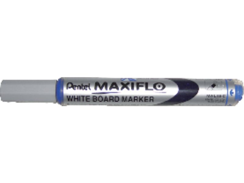 PENTEL - Marcador pizarra blanca Maxiflo MWL-5S Trazo 2 mm Punta conica Azul (Ref.MWL5S-C)