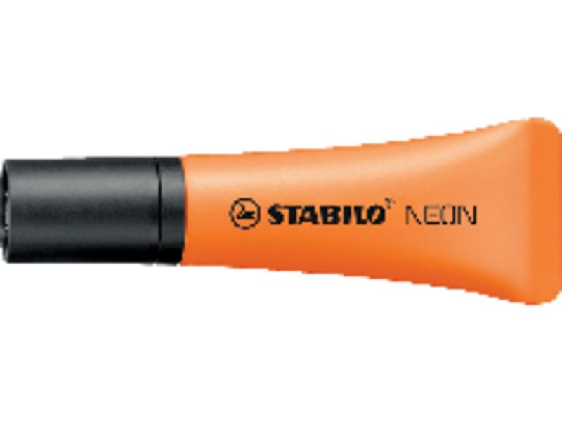STABILO - Marcador fluorescente Neon Trazo 2 - 5 mm Naranja (Ref.72/54)