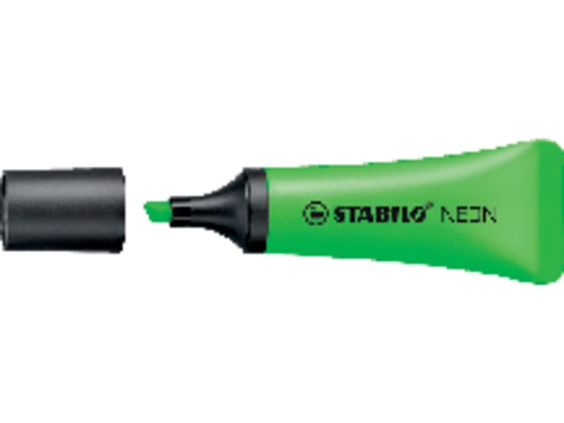 STABILO - Marcador fluorescente Neon Trazo 2-5mm Verde (Ref.72/33)