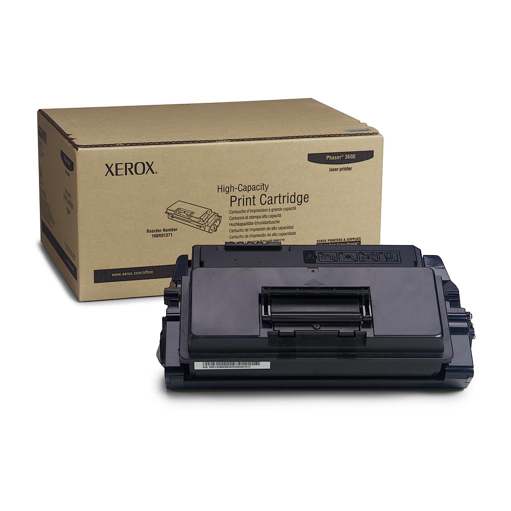 XEROX - OFFICE - Toner Laser COMPATIBLES NEGRO 14K (Ref.106R01371)