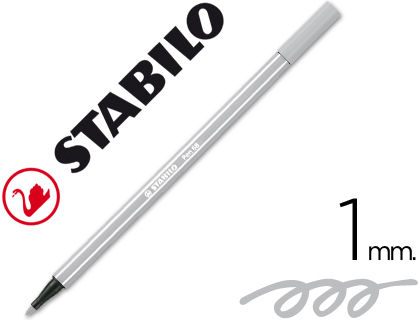 STABILO - ROTULADOR ACUARELABLE PEN 68 GRIS AZULADO PALIDO 1 MM (Ref.68/94)
