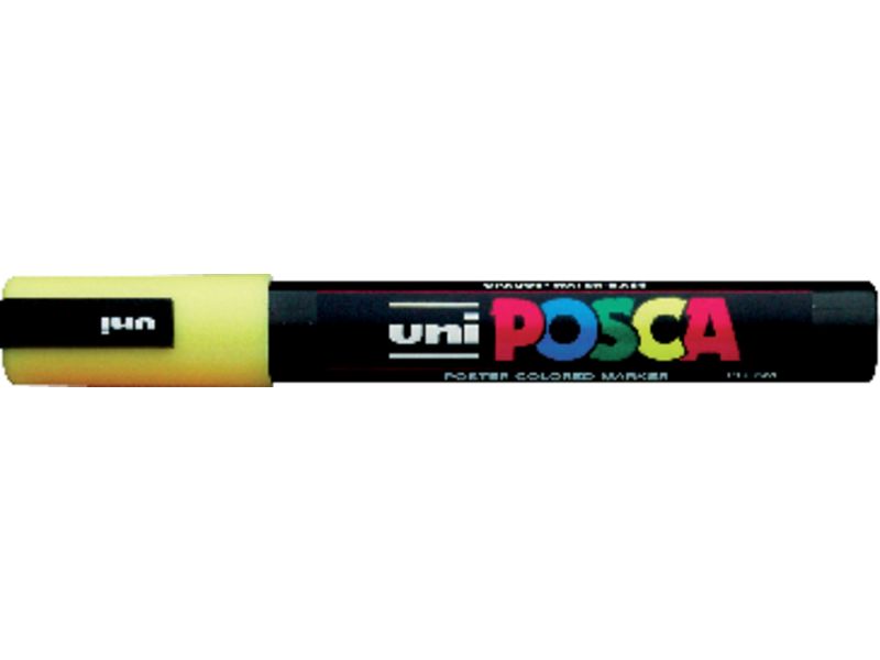 UNI-BALL - Marcador permanente PC-5M Uni Posca Trazo 1.8-2.5mm Tinta pigmentada (Ref.152645000)