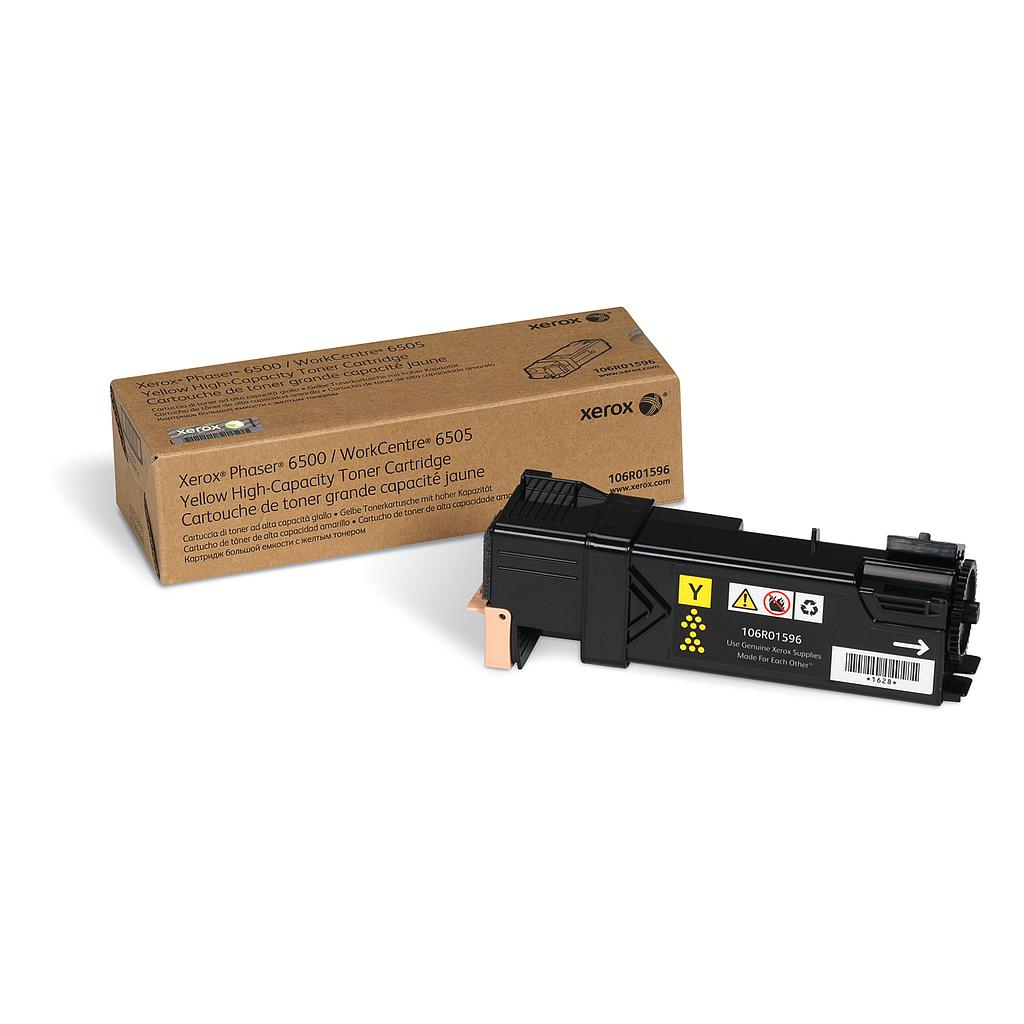XEROX - OFFICE - Toner Laser COMPATIBLES AMARILLO 2,5K (Ref.106R01596)