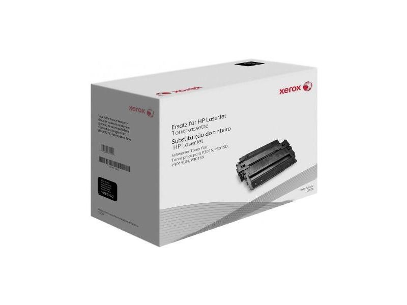 XEROX - OFFICE - Toner Laser COMPATIBLES HP 55X (CE255X) Negro (Ref.106R01622)