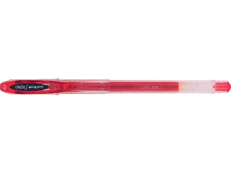 UNI-BALL - Roller UM-120 Signo Rojo Bola 0,7 mm Tinta gel (Ref.781278000)