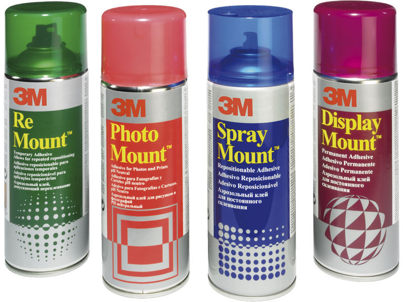 3M - Adhesivo Spray Mount Spray 400 ml Maquetación y composición DE272963831 (Ref.YP208060548)