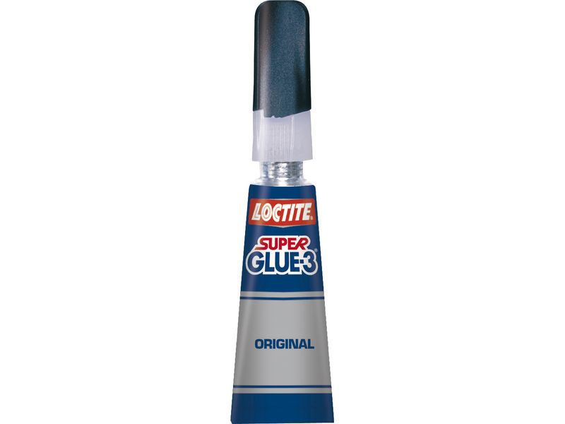 LOCTITE - Adhesivo Super Glue-3 Original Instantaneo 3gr Resistente al agua SUPER3GR (Ref.1579622)