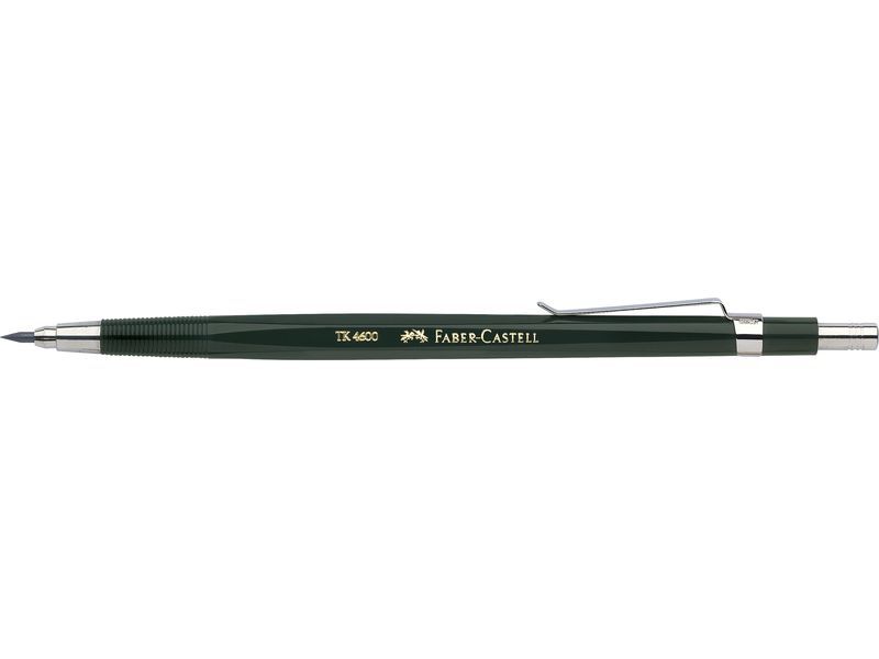 FABER CASTELL - Portaminas TK® 4600 con clip 2mm. Afilaminas incorporado. (Ref.134600)