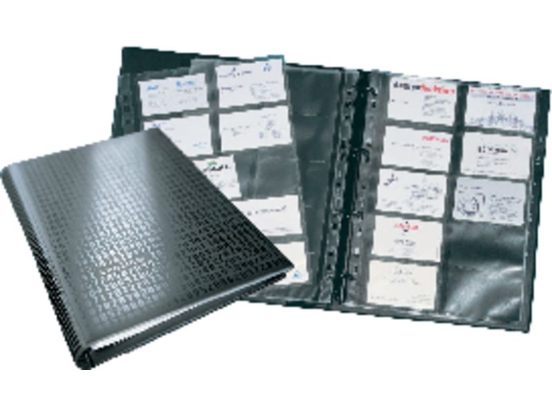 DURABLE - Tarjetero Visifix Centium 315x255 Para 400 tarjetas 12 separadores 175759 (Ref.2409)