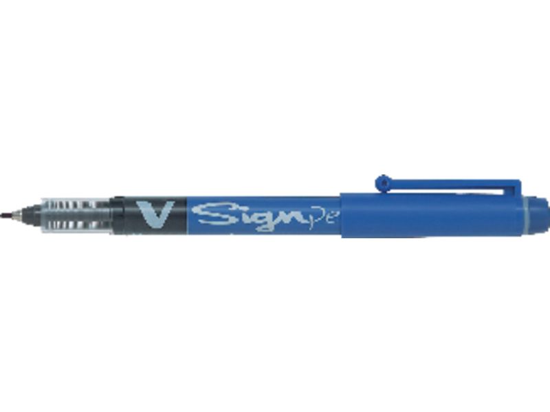 PILOT - Rotulador V-sign pen Azul Trazo 0,6mm (Ref.SW-VSP-L)