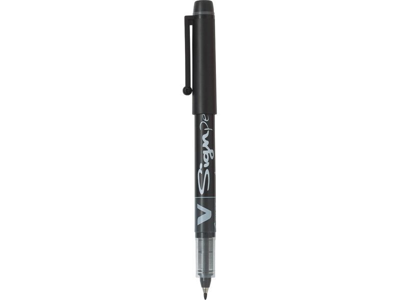 PILOT - Rotulador V-Sign Pen Negro Trazo 0,6mm (Ref.SW-VSP-B)