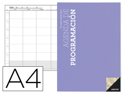 ADDITIO - Agenda PROGRAMACION A4 CAST (Ref.P202)