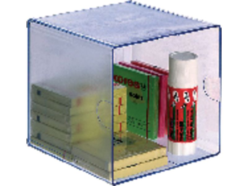 ARCHIVO 2000 - Cubo organizador transparente 155x155x155 mm (Ref.6701CSTP)