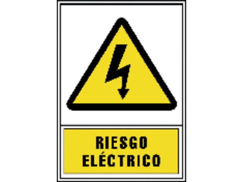 ARCHIVO 2000 - Señalizacion Riesgo Electrico 297x105 mm Fotoluminiscentes (Ref.6172-03AM)