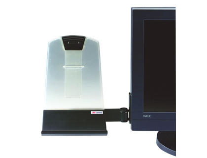 3M - ATRIL PARA MONITORES LCD Y CTR PARA DOCUMENTOS STANDARD TAMAÑO 22,8X25,4X7 CM DH445 (Ref.FT510090937)