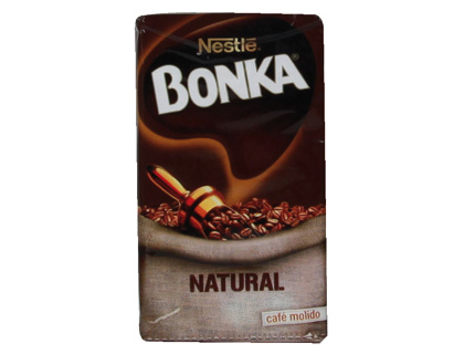 BONKA - CAFE MOLIDO NATURAL -PAQUETE DE 250 GR (Ref.NESTLE)