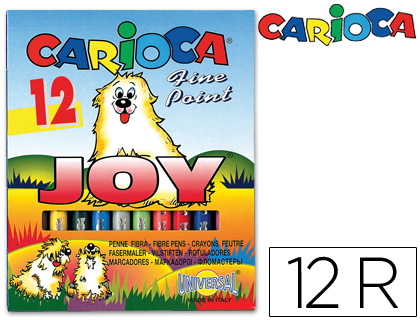 CARCHIVO - Caja 12 ROTULADORES JOY (Ref.40614)