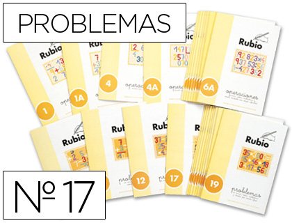 RUBIO - CUADERNO PROBLEMAS Nº 17 (Ref.PR-17)