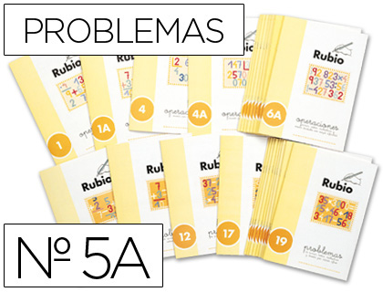 RUBIO - CUADERNO PROBLEMAS Nº 5A (Ref.PR-5A)
