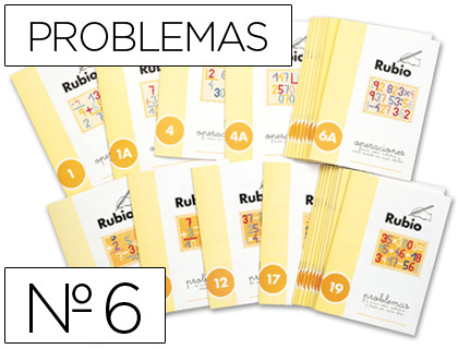 RUBIO - CUADERNO PROBLEMAS Nº 6 (Ref.PR-6)