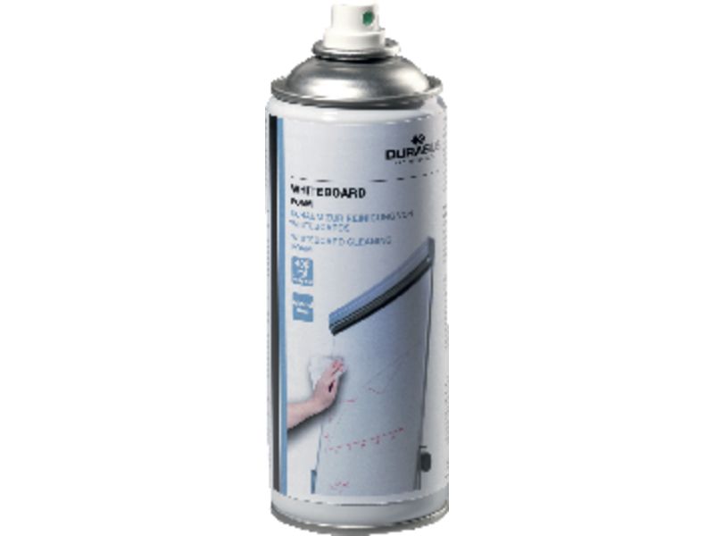 DURABLE - Espuma Limpiador Whiteboard Foam 400ml Formula antigoteo (Ref.5756)