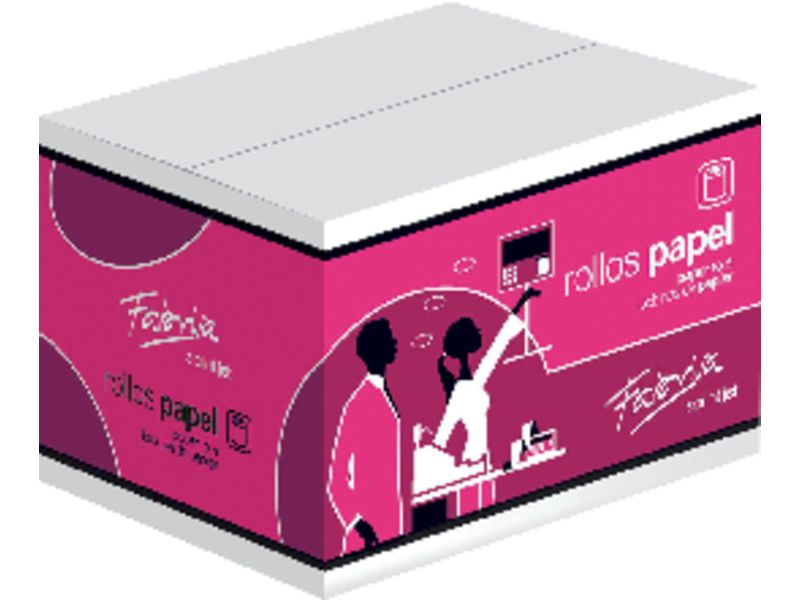 FABRISA - Rollo de papel Termico Para sumadora Rollo 57x48 mm Papel térmico (Ref.4574811)