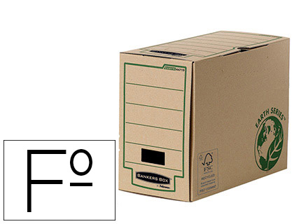 FELLOWES - Archivador Definitivo Caja 360X255 150 mm lomo Reciclado (Ref.4471901)
